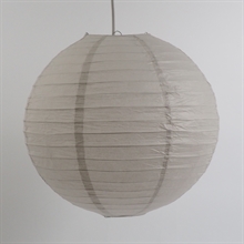 Ricepaper lamp shade 40 cm. Pale grey